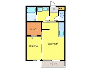 グランモアゆめが丘C棟の物件間取画像